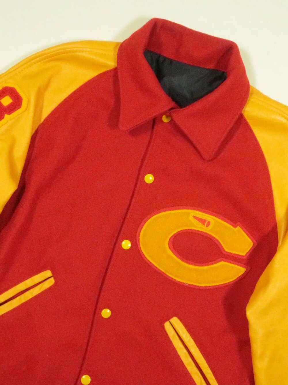 Vintage Matts Jackets Clarke Central HS Letterman Jacket Size 34 Athens GA